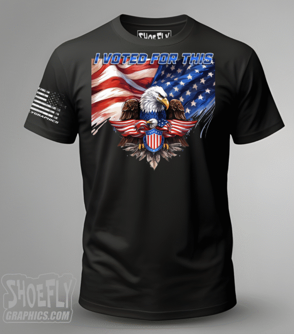 I Voted For This Tee- BC3001U - Image 2